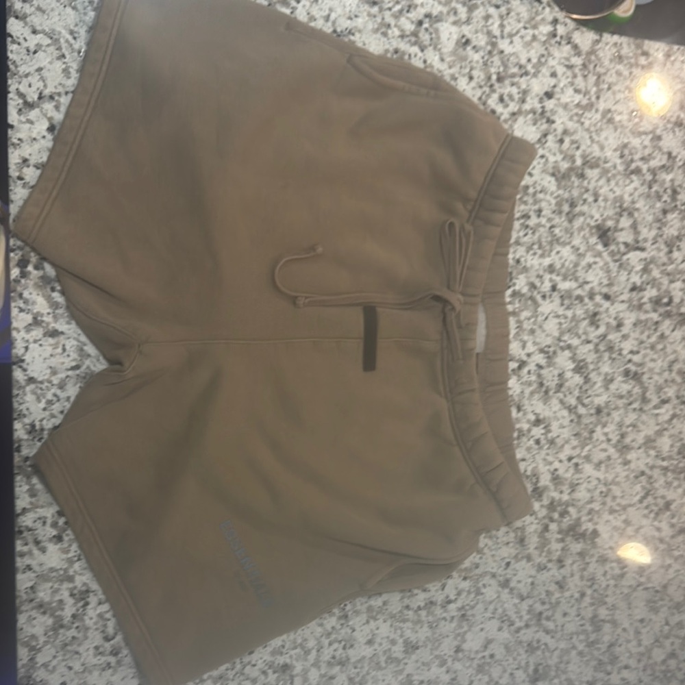 Essentials Women's Brown Athletic Shorts